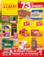 Aktueller Netto Marken-Discount Prospekt mit Bier, "Aktuelle Angebote", Seite 1