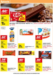 Prix et réduction Snickers dans le prospectus Carrefour en cours Offre Snickers dans le catalogue Carrefour du moment à la page 43