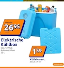 Elektrische Kühlbox oder Kühlelement für 1,59 € bei Action im Angebot Elektrische Kühlbox oder Kühlelement im aktuellen Action Prospekt