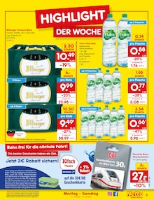 Volvic im Netto Marken-Discount Prospekt "Aktuelle Angebote" mit 73 Seiten (Erftstadt)