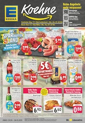 Aktueller EDEKA Prospekt mit Hähnchen, "Aktuelle Angebote", Seite 1