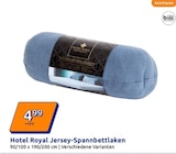 Jersey-Spannbettlaken bei Action im Raubling Prospekt für 4,99 €