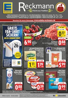 EDEKA Prospekt der Woche "Aktuelle Angebote" Seite 1, 26.05.2026 bis 30.05.2026 für Mönchengladbach Aktueller EDEKA Prospekt "Aktuelle Angebote" Seite 1 von 26 Seiten für Mönchengladbach