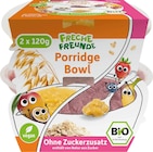 Porridge Bowl Banane, Erdbeere, Mango ab 3 Jahren (2x120 g) von Freche Freunde im aktuellen dm-drogerie markt Prospekt für 2,95 €