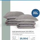 Satin Bettwäscheset im EDEKA Prospekt Satin Bettwäscheset von im aktuellen EDEKA Prospekt für 29,99 €