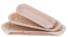 BAUHAUS Lübeck - Holzschale Oval Holzschale Oval Angebot bei BAUHAUS Lübeck im Prospekt Raus in die Wohlfühl-Oase