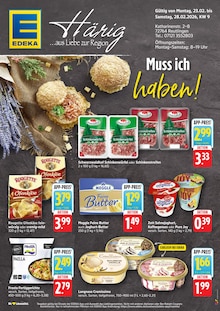 Joghurt im aktuellen EDEKA Prospekt (Reutlingen) Joghurt im EDEKA Prospekt "Aktuelle Angebote" mit 2 Seiten (Reutlingen)