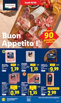 Promotion Fruit Shoot dans le prospectus Lidl, valable du 18/09/2025 au 24/09/2025 Promo Fruit Shoot dans le catalogue Lidl du moment à la page 18