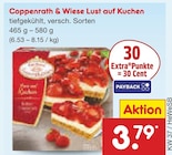 Lust auf Kuchen von Coppenrath & Wiese für 3,79 € bei Netto Marken-Discount im Angebot Lust auf Kuchen von Coppenrath & Wiese im aktuellen Netto Marken-Discount Prospekt