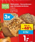 Weltmeister-, Sonnenblumen- oder Kürbiskernbrötchen bei Netto Marken-Discount im Prospekt "" für 0,39 €