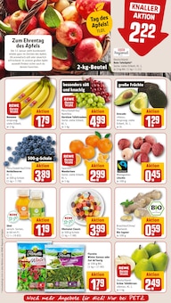 Bananen im REWE Prospekt "Dein Markt" mit 32 Seiten (Siegen (Universitätsstadt))