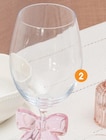 Verre à vin avec noeud rose dans le catalogue B&M