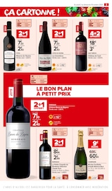 Promos Nicolas Feuillatte dans le catalogue "FOIRE AUX VINS AVEC LE GOÛT DES BONS PLANS" de Carrefour Market à la page 5