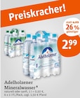 Mineralwasser von Adelholzener im aktuellen tegut Prospekt für 2,99 €