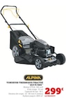 Tondeuse thermique tractee "al5 51 saq" - ALPINA en promo chez Hyper U Le Havre à 299,00 €