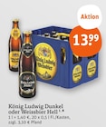 Dunkel von König Ludwig im aktuellen tegut Prospekt für 13,99 €