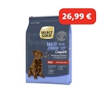 Promo SELECT GOLD Complete Maxi Junior Bœuf 4 kg à 26,99 € dans le catalogue Maxi Zoo à Le Vieil-Évreux