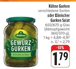 Gurken bei nah und gut im Beilrode Prospekt für 1,79 €