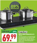 Doppel-Induktionskochplatte "MD 15324" von medion für 69,99 € bei Marktkauf im Angebot Doppel-Induktionskochplatte "MD 15324" von medion im aktuellen Marktkauf Prospekt