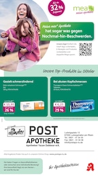 mea - meine apotheke Prospekt für Mannheim: "Unsere Oktober-Angebote", 4 Seiten, 01.10.2025 - 31.10.2025
