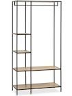 JYSK Drüsen - JYSK Flurgarderobe TRAPPEDAL warme eiche/schwarz Angebot im Prospekt JYSK Flurgarderobe TRAPPEDAL warme eiche/schwarz bei JYSK im Drüsen Prospekt für 100,00 €