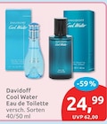 Cool Water Eau de Toilette bei budni im Tornesch Prospekt für 24,99 €