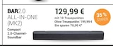 Aktuelle Fernseher Angebote bei GLOBUS in Neustadt (Weinstraße) Aktuelles BAR 2.0 ALL-IN-ONE (MK2) Angebot bei GLOBUS in Neustadt (Weinstraße) ab 129,99 €