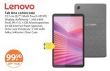 Tab One ZAF00254SE von Lenovo im aktuellen V-Markt Prospekt für 99,90 €