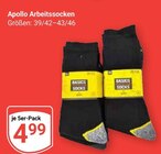 Arbeitssocken Angebote von Apollo bei GLOBUS Homburg für 4,99 €