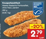 Aktuelle Seelachs Angebote bei Netto Marken-Discount in Bonn Aktuelles Knusperbackfisch Angebot bei Netto Marken-Discount in Bonn ab 2,79 €