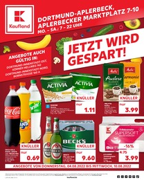 Kaufland Prospekt für Dortmund mit 44 Seiten Kaufland Prospekt für Dortmund: "Aktuelle Angebote", 44 Seiten, 04.08.2022 - 10.08.2022