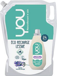 Géant Casino Servon - Lessive Eco recharge parfum lavande sauvage* Promo Lessive Eco recharge parfum lavande sauvage* dans le catalogue Géant Casino "La réponse en promos !" à Servon