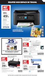 Offre Imprimante Jet D'encre dans le catalogue Carrefour du moment à la page 18