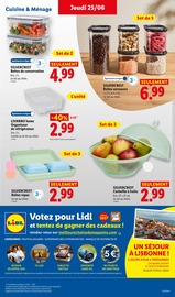 Promos Réfrigérateur dans le catalogue "SUPPORTEZ LES BLEUS !" de Lidl Réfrigérateur en promo dans le catalogue Lidl à la page 35