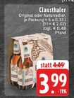 Original im Angebot bei E center in Leverkusen Original Angebote von Clausthaler bei E center Leverkusen für 3,99 €
