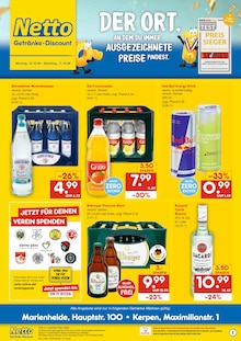 Energydrink im aktuellen Netto Marken-Discount Prospekt (Hürth) Energydrink im Netto Marken-Discount Prospekt "DER ORT, AN DEM DU IMMER AUSGEZEICHNETE PREISE FINDEST." mit 2 Seiten (Hürth)
