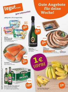 Becks im tegut Prospekt "tegut… gute Lebensmittel" mit 23 Seiten (Wiesbaden)