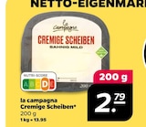 Cremige Scheiben von la campagna im aktuellen Netto mit dem Scottie Prospekt für 2,79 €