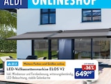 LED-Vollkassettenmarkise ELOS V2 im Angebot bei ALDI Nord in Delmenhorst LED-Vollkassettenmarkise ELOS V2 Angebote bei ALDI Nord Delmenhorst für 649,00 €