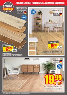 Laminat im aktuellen Witthus Heimtex-Fachmarkt GmbH Prospekt (Bremen) Laminat im Witthus Heimtex-Fachmarkt GmbH Prospekt "TIEFPREIS WOCHEN!" mit 16 Seiten (Bremen)