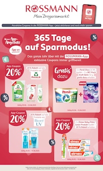 Aktueller Rossmann Prospekt (Spay, 6 Seiten zum blättern Rossmann Prospekt Unsere Angebote mit 6 Seiten