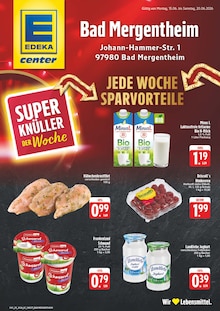 Aktueller E center Prospekt "Wir lieben Lebensmittel!" für Bad Mergentheim Aktueller E center Prospekt für Bad Mergentheim mit Seiten