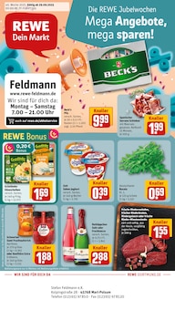 Aktueller REWE Prospekt "Dein Markt" Seite 1 von 35 Seiten für Marl