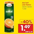 Saft oder Nektar im Netto Marken-Discount Prospekt Saft oder Nektar von Albi im aktuellen Netto Marken-Discount Prospekt für 1,49 €