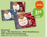 Bio-Himbeeren, -Wild-Heidelbeeren oder -Bunte Beerenmischung von tegut... im aktuellen tegut Prospekt für 3,49 €