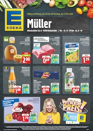 EDEKA Prospekt für Schopfloch mit 8 Seiten EDEKA Prospekt für Schopfloch: "Wir lieben Lebensmittel!", 8 Seiten, 22.06.2026 - 27.06.2026
