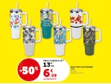 Maxi mug isotherme 1,2L en promo chez Super U Maxi mug isotherme 1,2L dans le catalogue Super U