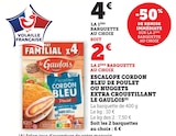 Promo Escalope Cordon Bleu de Poulet ou Nuggets Extra Croustillant à 2,00 € dans le catalogue U Express à Grenoble