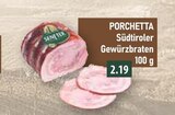 Südtiroler Gewürzbraten von Porchetta im aktuellen V-Markt Prospekt für 2,19 €
