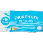 Thon entier au naturel - CARREFOUR CLASSIC' en promo chez Carrefour Bobigny à 3,39 €